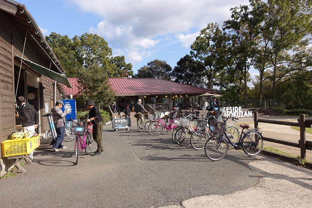 北山ダムレンタル自転車